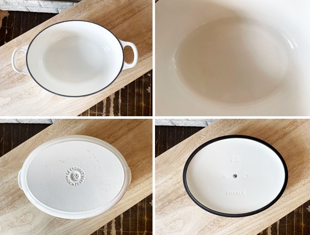 륯롼 LE CREUSET åȥХ 25cm ۥ磻 ξ ʪ ե 