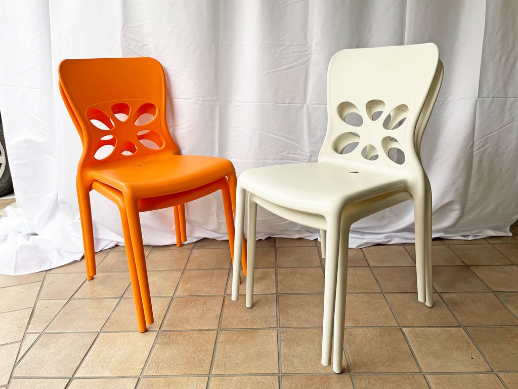 ꥬꥹ Calligaris ͥ NEON Chair å󥰥 2ӥå ۥ磻 ե  ꥢ ǥ 