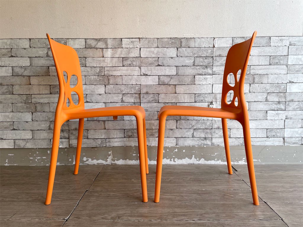 ꥬꥹ Calligaris ͥ NEON Chair å󥰥 2ӥå ݥץԥ   ꥢ ǥ B 