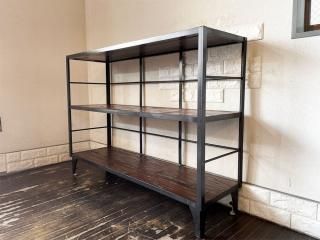 収納家具 - オープンシェルフ・オープンラック - イームズやウェグナー 楽天 IZ60926C★英国 ブックケー ウォールナット オープンシェルフ クラシック 本収納