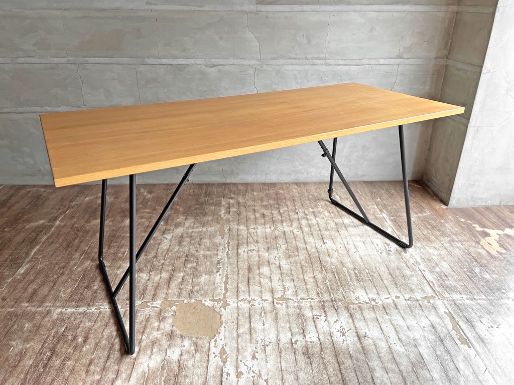無印良品 MUJI 折りたたみテーブル オーク材 フォールディングテーブル