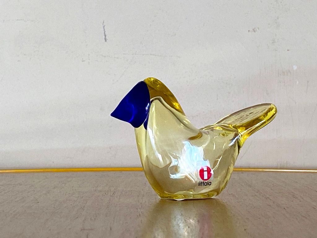 イッタラ iittala Birds by Toikka シエッポ Sieppo レモンｘブルー