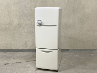 ナショナル National ウィル WiLL 冷凍冷蔵庫 ホワイト 2004年製 162L 廃盤 ノスタルジックデザイン 〓
