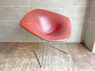 Υ Knoll ɥ Diamond Chair ե륫С PVC쥶 ϥ꡼ ٥ȥ ߥåɥ꡼ B