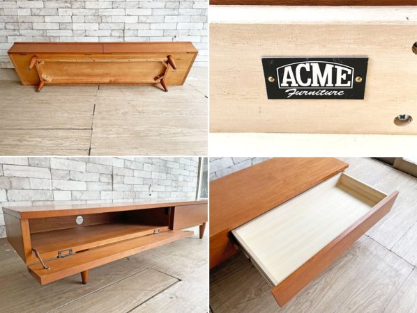ե˥㡼 ACME Furniture ȥå ƥӥܡ  TRESTLES TV BOARD LOW AVܡ ʥå W160cm 