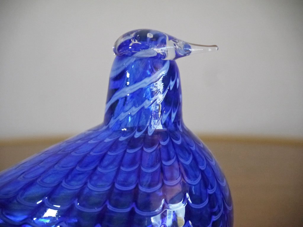 å iittala СХȥå Birds by Oiva Toikka ꥳޥɥ Blue Bird Сȥå Oiva Toikka åС A 