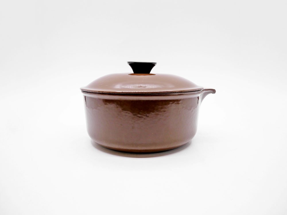 륯롼 LE CREUSET ϥɥ ѥ 18cm ֥饦 Ҽ ʪ ե ӥơ 