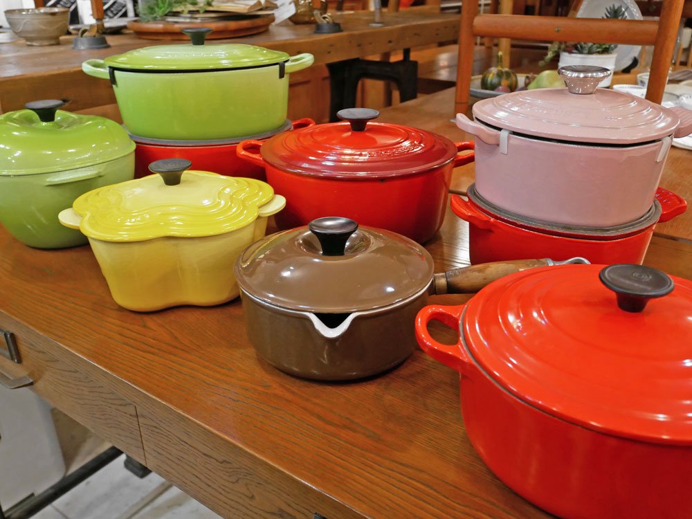 ルクルーゼ 両手鍋 ココットロンド 24cm チェリーレッド LE CREUSET