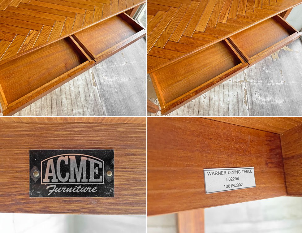 ե˥㡼 ACME Furniture ʡ WARNER ˥󥰥ơ֥ إܡ W160  USӥơ 