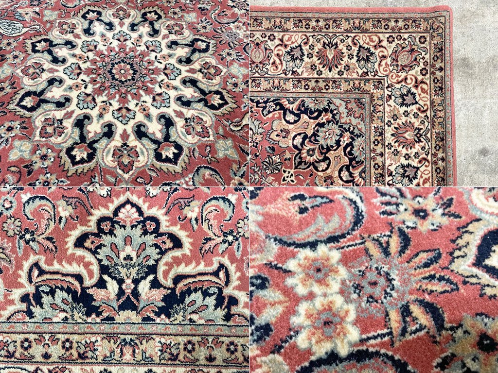 륤ǥݡ Louis De Poortere ӥơ 饰 Vintage Rug ȥϥ Youkhanɥ٥륮 륫ڥå Wool ڥ륷 ԥ 