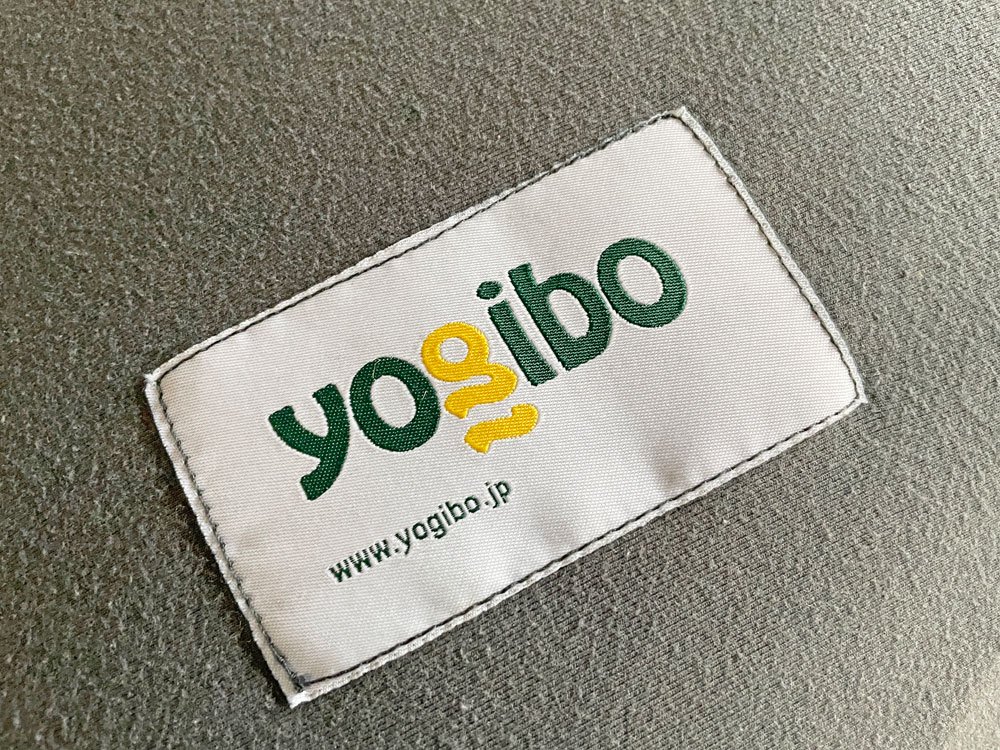 ヨギボー yogibo マックス MAX ビーズクッション 3人掛けソファ ダークグレー 定価￥32,780- 現状品 ♪