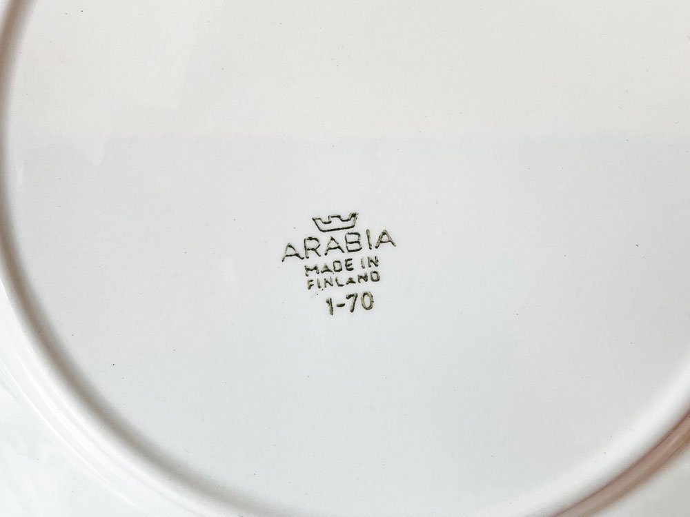 ӥ ARABIA  Veera ץ졼 17cm ƥꡦȥ 1970s ե ̲ӥơ 