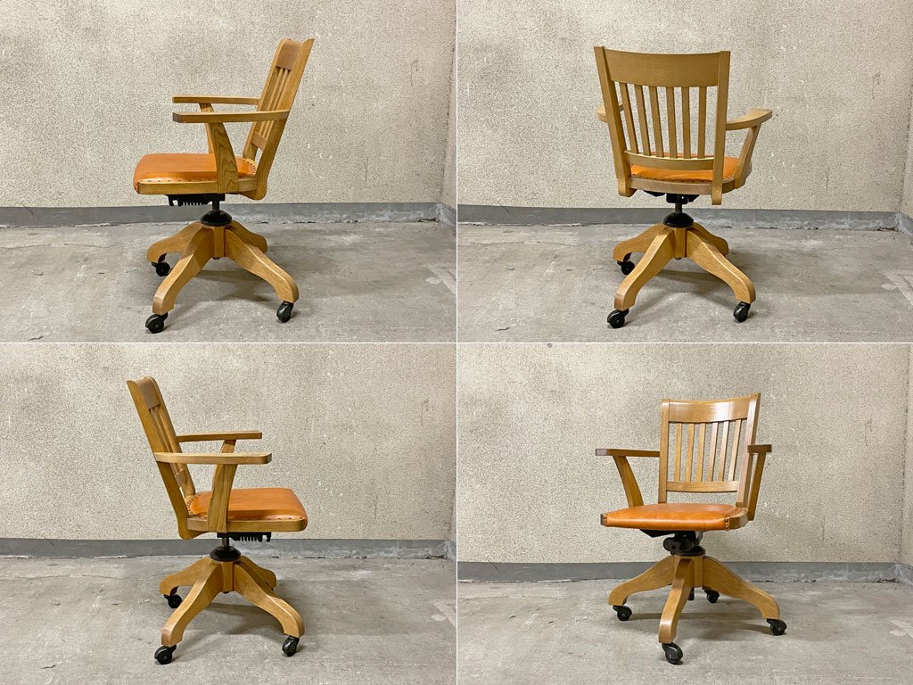 レザークラフト 家具③ 革製 椅子B - チェア