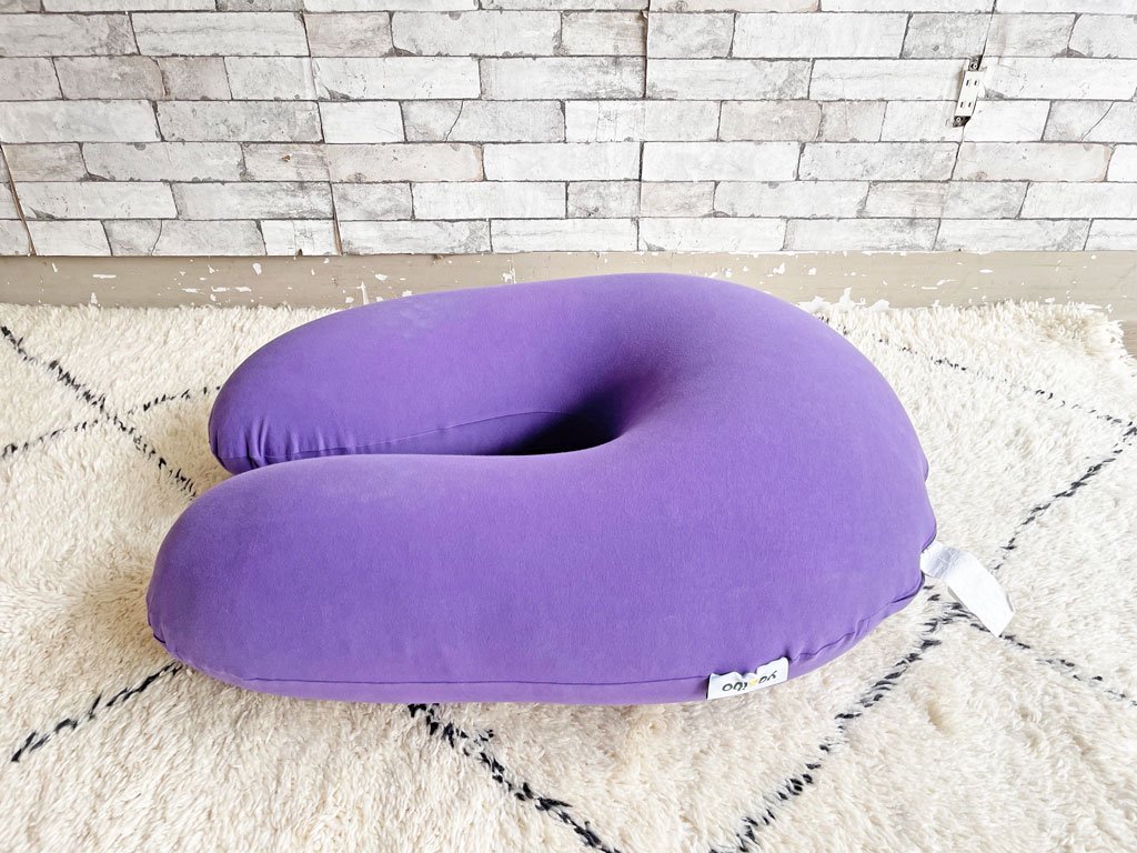 ヨギボー yogibo サポート Support ビーズクッション ソファオプション パープル 肘掛け 抱き枕 定価￥16,280- ●