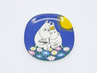 アラビア ARABIA ムーミン Moomin 月光 Moonshine プレート 飾り皿 1991-1997 廃番 フィンランド 北欧食器 A ●