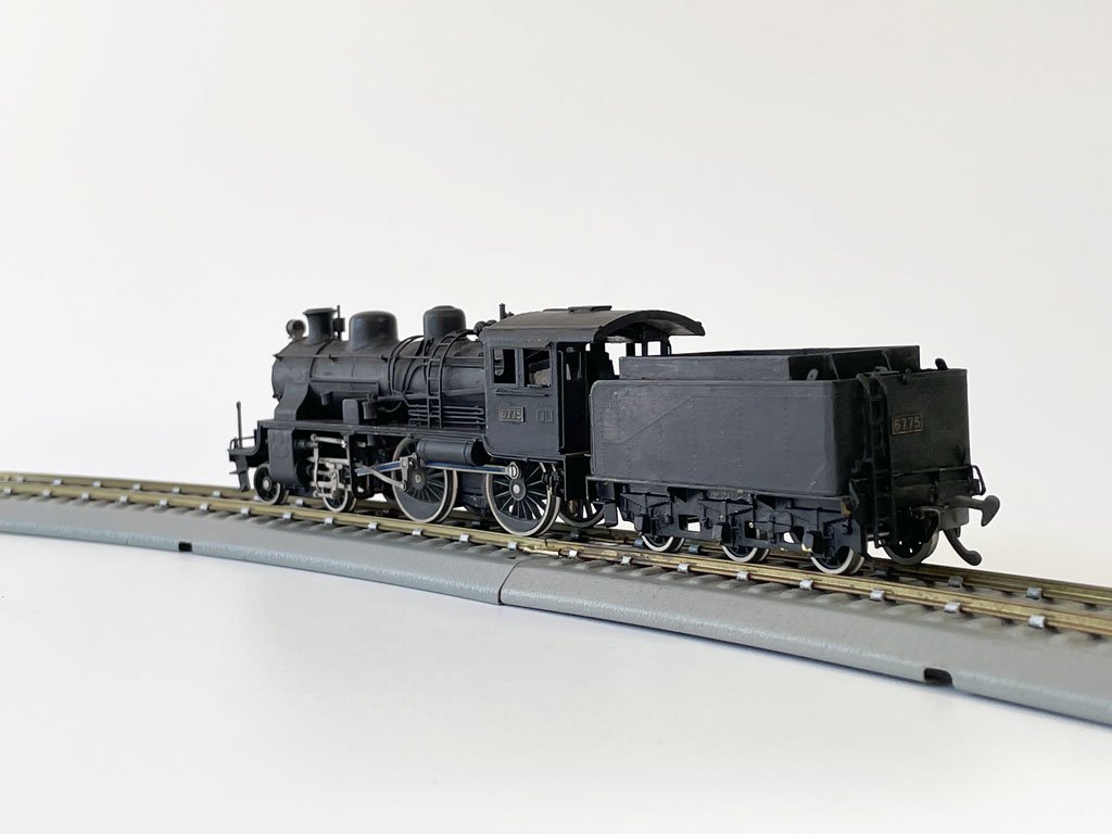 鉄道模型 国鉄 6760形蒸気機関車 HOゲージ 金属製 車軸配置 2-6-0 No
