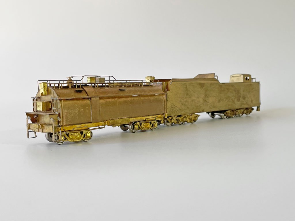 炭水車 貨車 2両セット HOゲージ 真鍮製 ブラスモデル 未塗装 鉄道模型