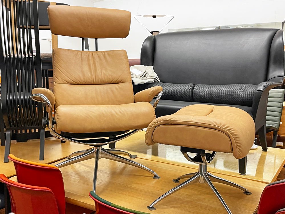 ͥ EKORNES ȥ쥹쥹 stressless ȡ硼 Tokyo ١ ꥯ饤˥󥰥 åȥޥդ 쥶 ̲ Υ륦  