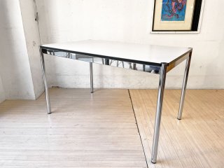 USMϥ顼 USM Haller ⥸顼ե˥㡼 Modular Furniture ϥ顼ơ֥ ǥ W125cm ۥ磻ȥߥ͡ŷ ⤵Ĵᵡǽ 