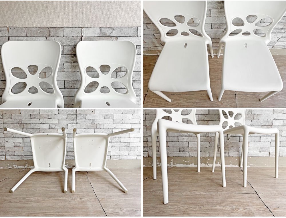 ꥬꥹ Calligaris ͥ NEON Chair å󥰥 2ӥå ݥץԥ ۥ磻  ꥢ ǥ A 