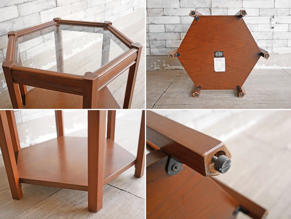 ե˥㡼 ACME Furniture ֥å إơ֥ BROOKS HEXAGON TABLE ɥơ֥ 饹ŷ  27,500- 