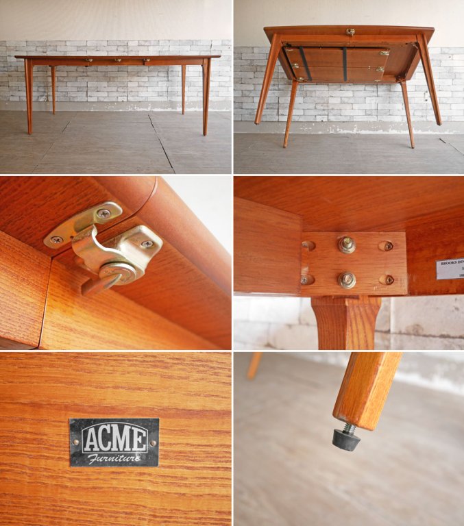 ե˥㡼 ACME Furniture ֥å ˥󥰥ơ֥ BROOKS DINING TABLE ƥ󥷥 Ĺ ʥåȺ 143,000- 