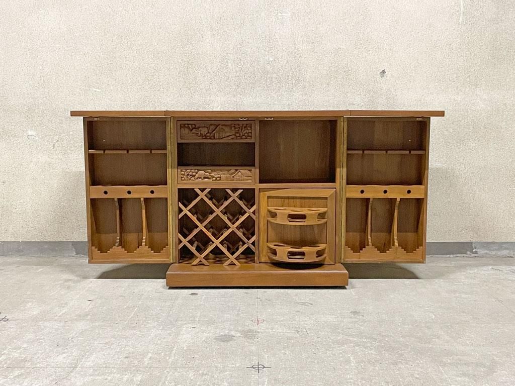 最新作 収納棚 ワインキャビネット バーカウンター 花梨 i9tmg.com.br