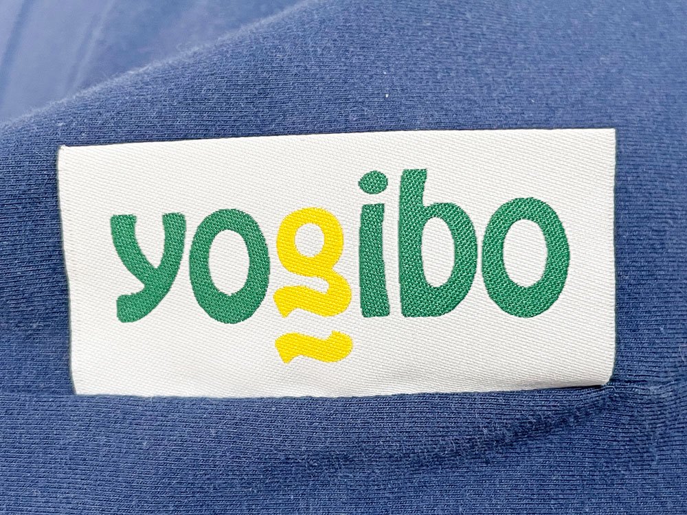 ヨギボー yogibo ミニ mini ビーズクッション ソファ ネイビーブルー 定価￥19,580- ●