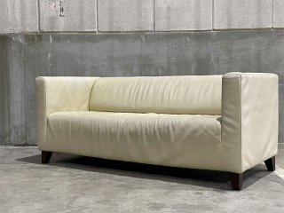IDC大塚家具 OTSUKA レザーソファ 2.5シーター Leather sofa OT2202 総革 モダンデザイン 〓