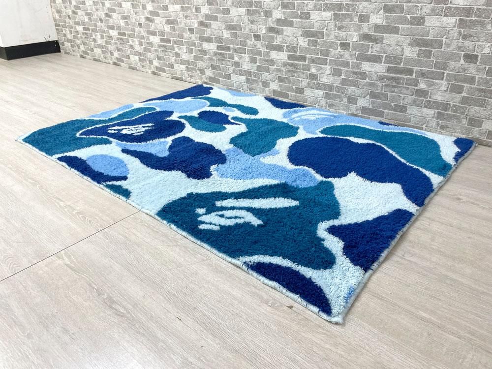 アベイシングエイプ A BATHING APE ABC CAMO BIG RUG MAT ラグ マット