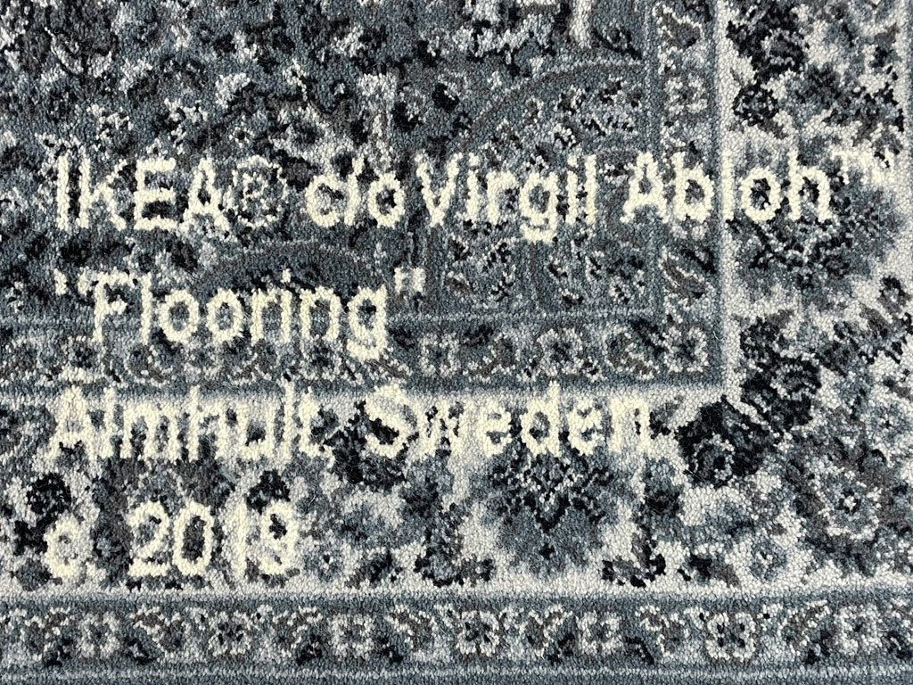 롦֥   Virgil Abloh  IKEA ޥ륱å MARKERAD KEEP OFF 饰  195133cm ꡼˥󥰺 