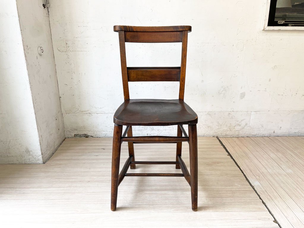 UKӥơ UK Vintage 㡼 Church Chair ˥󥰥 Х֥ܥå ƥ ѹȶ 