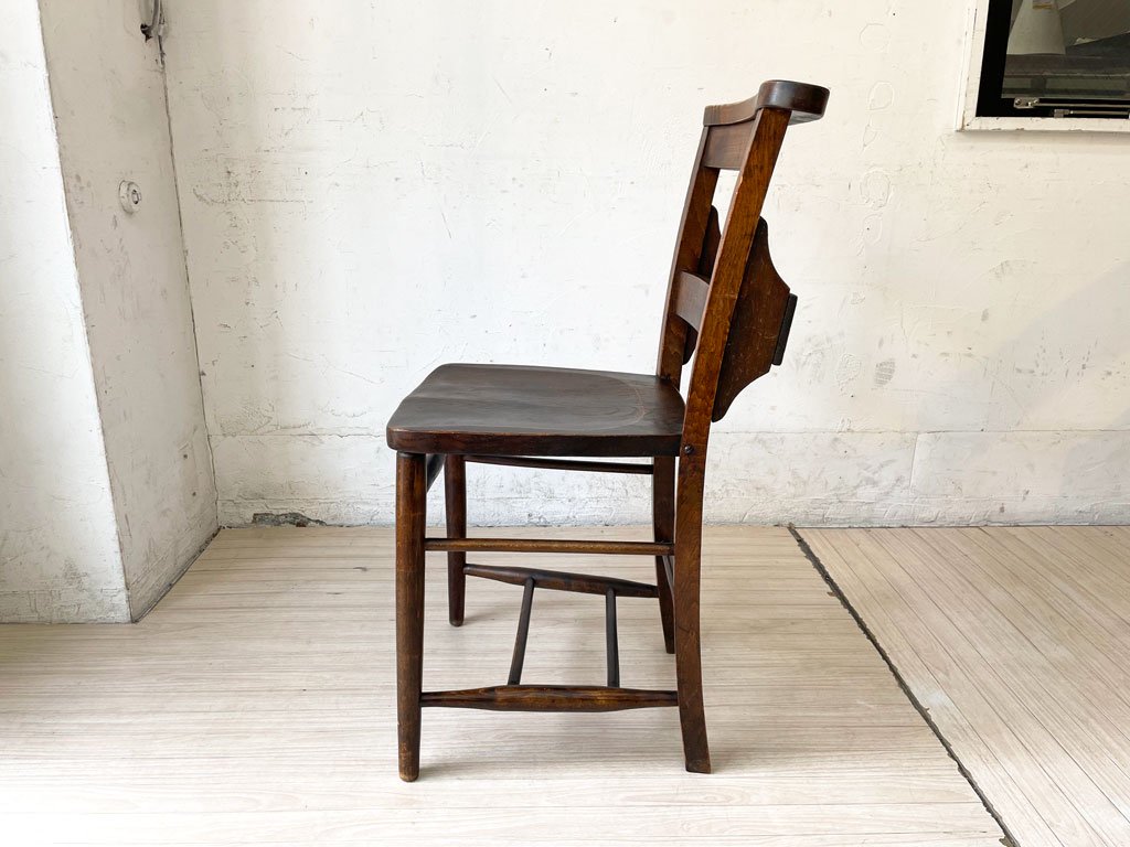 UKӥơ UK Vintage 㡼 Church Chair ˥󥰥 Х֥ܥå ƥ ѹȶ 