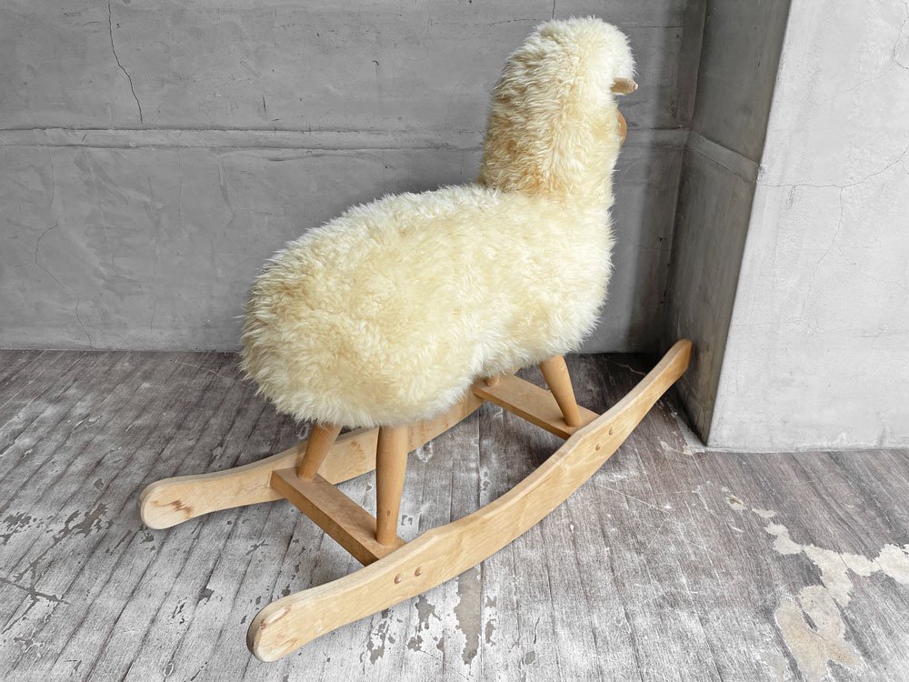 木馬のような木羊(ロッキングシープ) - 椅子/チェア