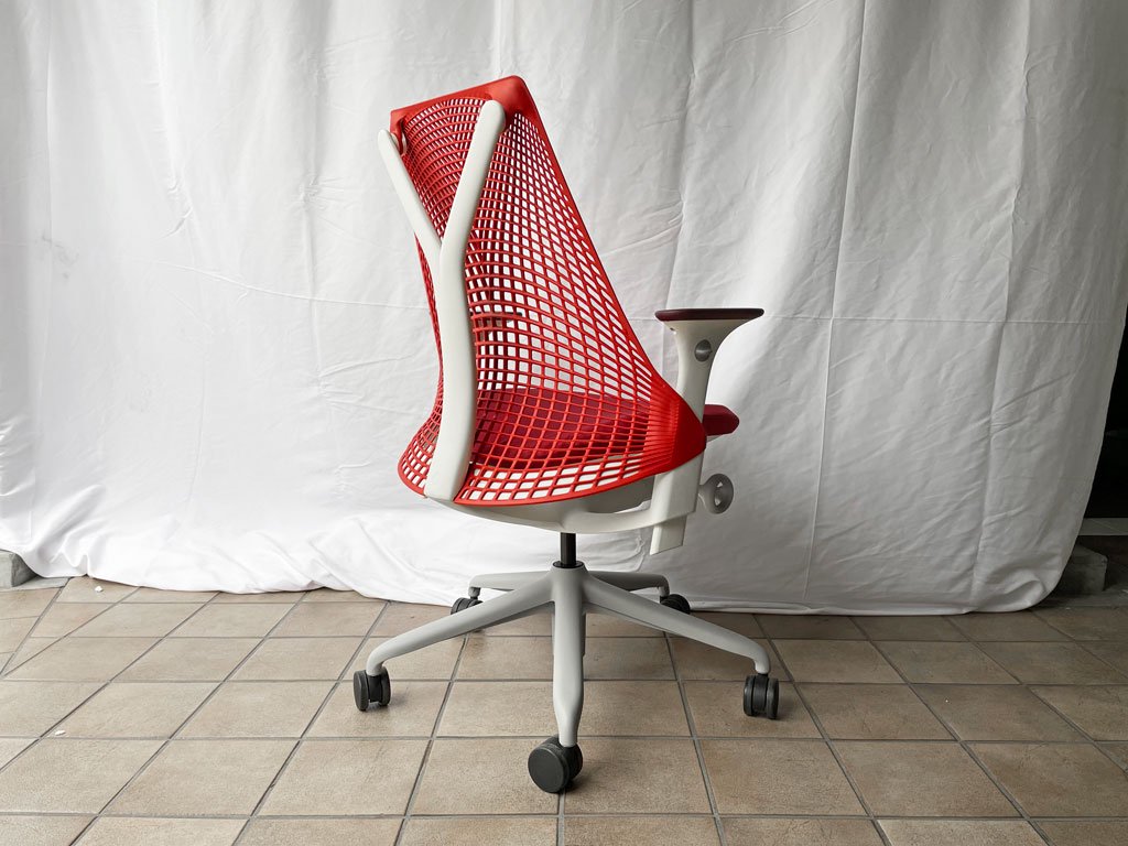 ϡޥߥ顼 Herman Miller  SAYL CHAIR ߥɥХå ե ǥ ۥ磻ȥե졼 å 