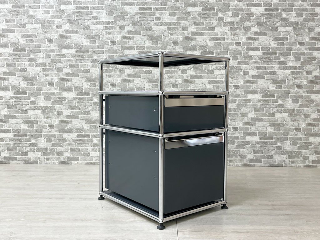 桼ϥ顼 USM Haller ⥸顼ե˥㡼 Modular Furniture ǥӥͥå ɥӥͥå ġȥ󥫥顼 H72.5cm 饤   