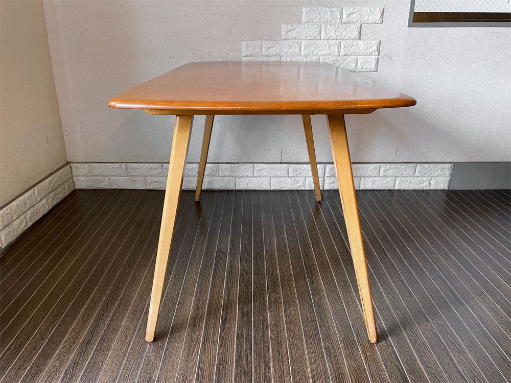  ERCOL 쥯󥰥 ˥󥰥ơ֥ Rectangle Dining Table  W137cm UKӥơ UK Vintage 