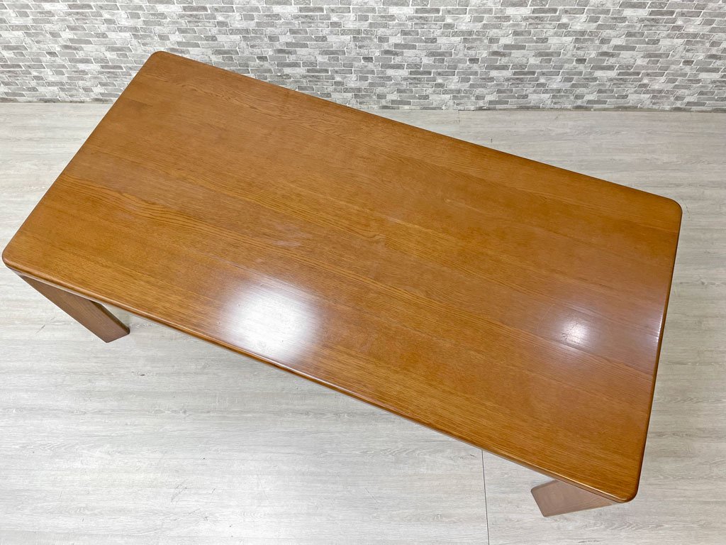 日進木工 NISSIN ダイニングテーブル オーク無垢集成材 W180cm ● 