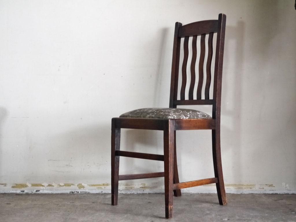 UKビンテージ UK Vintage ダイニングチェア オーク材 ハイバック