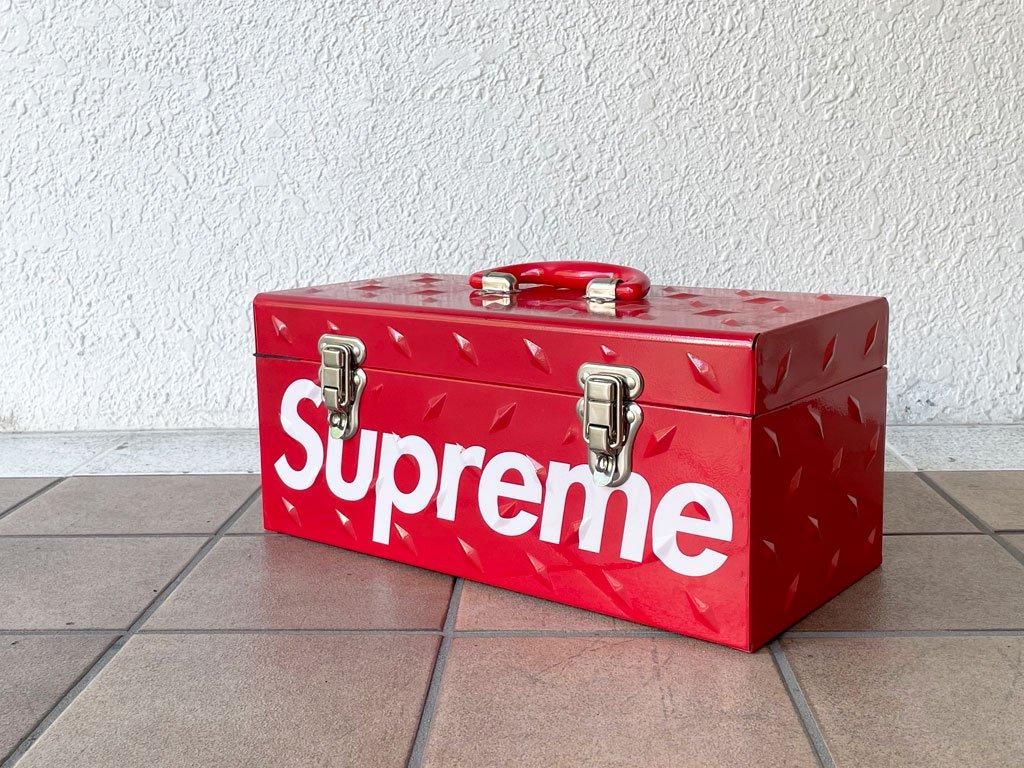 新品　supreme Diamond Plate Tool Box 工具箱