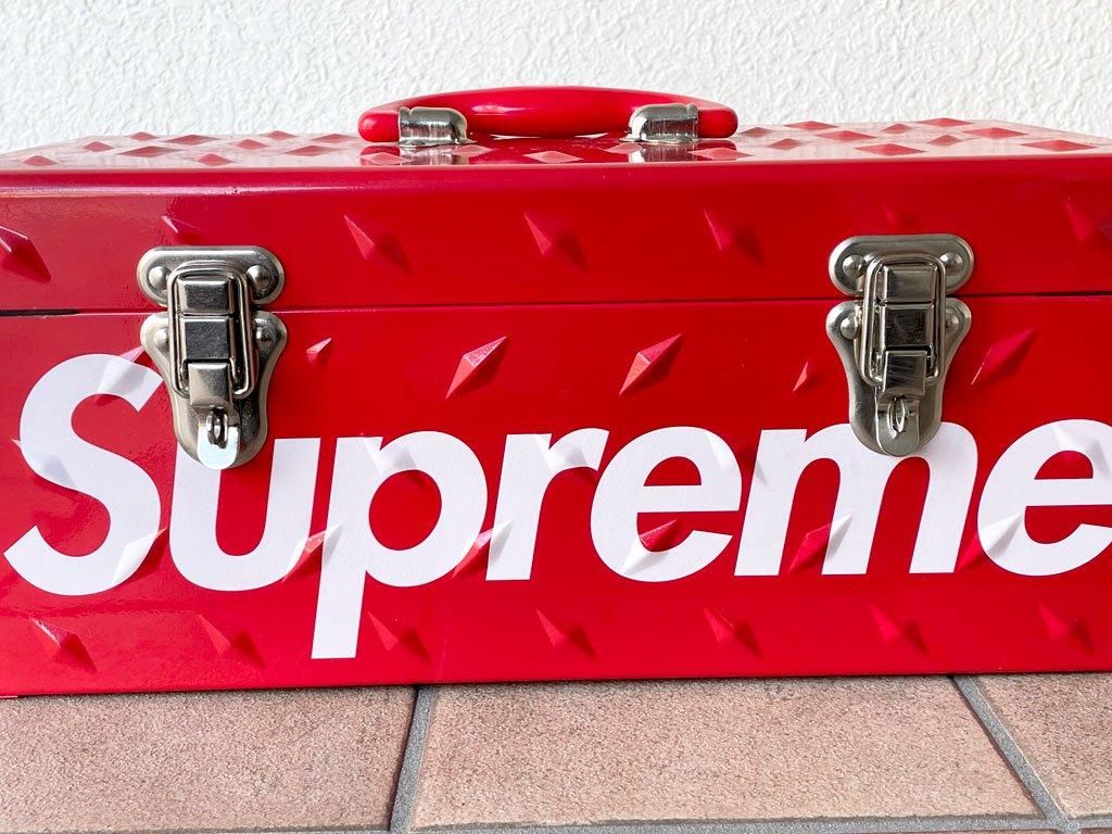 新品　supreme Diamond Plate Tool Box 工具箱