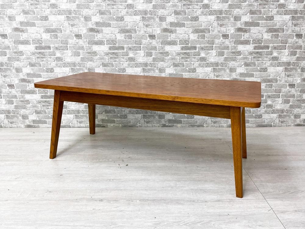 パシフィックファニチャーサービス PACIFIC FURNITURE SERVICE DH ティーテーブル DH TEA TABLE Sサイズ  オーク材 ダークブラウン ローテーブル P.F.S ○ - TOKYO RECYCLE imption | 東京・世田谷のリサイクルショップ  デザイナーズ・北欧家具の販売・買取