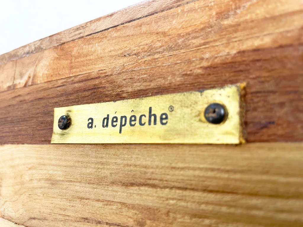 ǥڥ a.depeche ɥߥ顼 old teak mirror ߥ顼 Ѹ L  \63,800- 