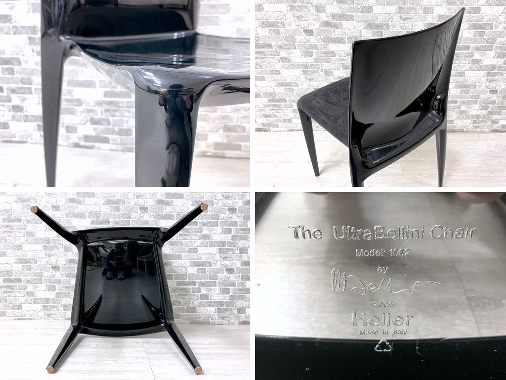 إ顼 Heller ٥꡼  Bellini Chair ޥꥪ٥꡼ ˥󥰥 ֥å USA B  