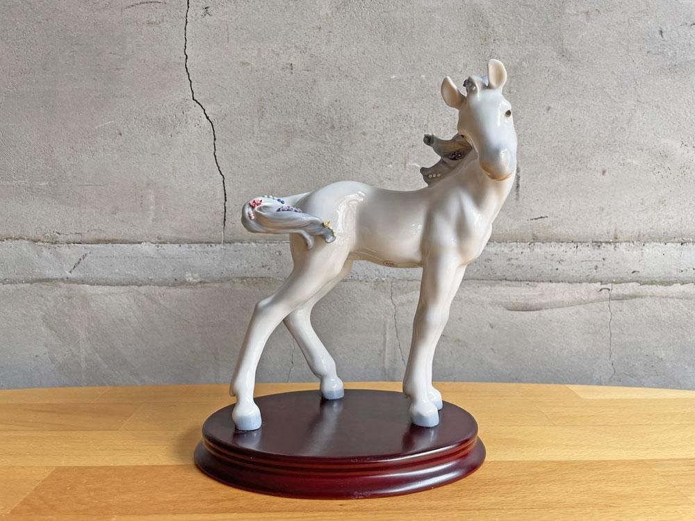 リヤドロ LLADRO 十二支コレクション The Horse 馬 干支 陶器 フィギュ