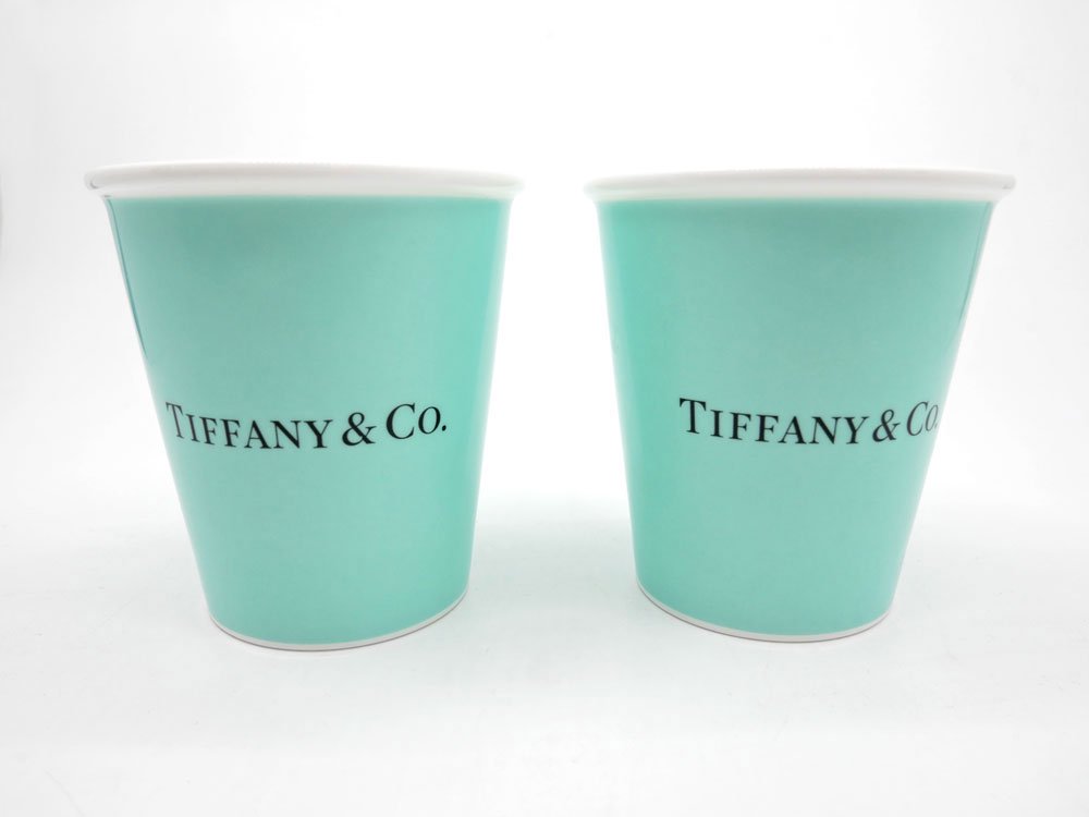 ティファニー Tiffany & Co. エブリデイオブジェクト Everyday Object ボーンチャイナ ペーパーカップ タンブラー