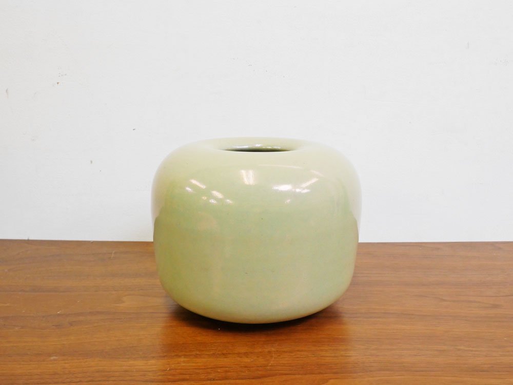 モバック Mobach ceramics フラワーベース 花瓶 ペールグリーン H16cm