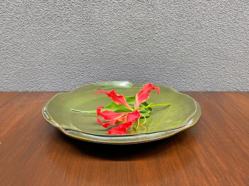 Хå Mobach ceramics 顼ץ졼 绮 luster glaze ꡼ 饹 36cm  åӥơ ߥåɥ꡼  