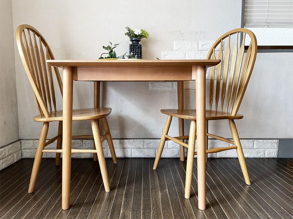 unico KOTONA ダイニングテーブル 80×80 人気のunico(ウニコ)のKOTONA(コトナ)ダイニングテーブル W800です