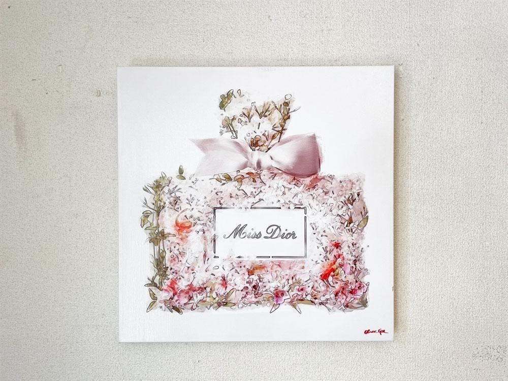 オリバーガル Oliver Gal ブルーミングラブ BLOOMING LOVE ミスディオール MISS DIOR キャンバスアート ウォールアート  51×51cm ポップアート ◎ - TOKYO RECYCLE imption | 東京・世田谷のリサイクルショップ  デザイナーズ・北欧家具の販売・買取